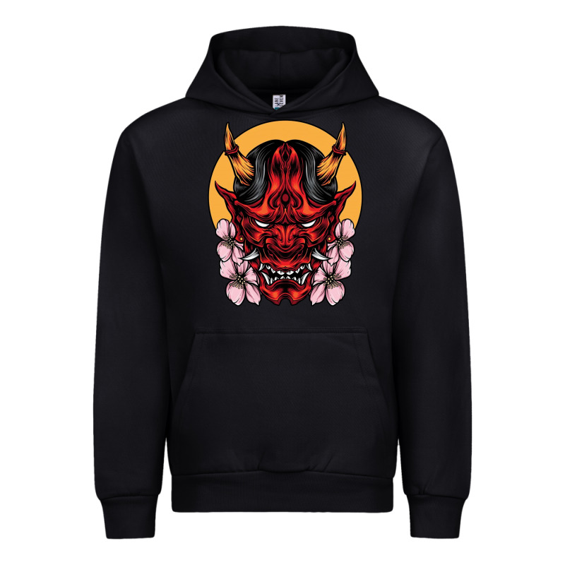 Demon Oni Mask Urban Hoodie by artisFamous | Teevron