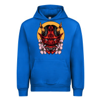 Cobalt demon oni mask Urban Hoodie - artisFamous
