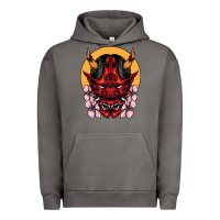 Pigment Tornado demon oni mask Urban Hoodie - artisFamous