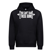Black you can't ban these guns Urban Hoodie - artisFamous