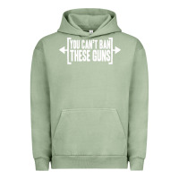 Pigment Oil Green you can't ban these guns Urban Hoodie - artisFamous