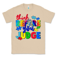 Mushroom think before you judge Classic Tee - CowGirlArtShop