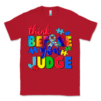 Red think before you judge Classic Tee - CowGirlArtShop
