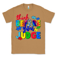 Toasted Coconut think before you judge Classic Tee - CowGirlArtShop