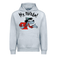 Heather Grey nu pogodi! Urban Hoodie - artisFamous