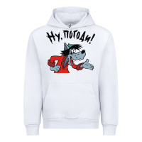 White nu pogodi! Urban Hoodie - artisFamous