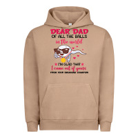 Pigment Burro dear dad of all the balls in the world i’m glad that i came out of y Urban Hoodie - artisFamous