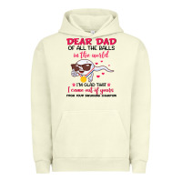 Pigment Pistachio dear dad of all the balls in the world i’m glad that i came out of y Urban Hoodie - artisFamous