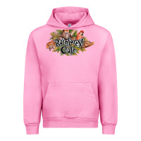 Fuchsia Pink Rainforest Cafe Urban Hoodie - artisFamous