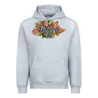 Heather Grey Rainforest Cafe Urban Hoodie - artisFamous