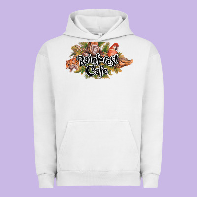 Rainforest Cafe Urban Hoodie Designed By Artisfamous