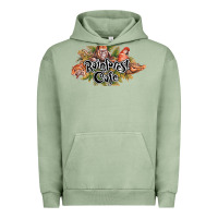 Pigment Oil Green Rainforest Cafe Urban Hoodie - artisFamous