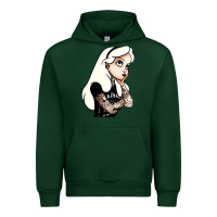 Forest Green alice in wonderland Urban Hoodie - artisFamous
