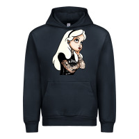 Navy alice in wonderland Urban Hoodie - artisFamous