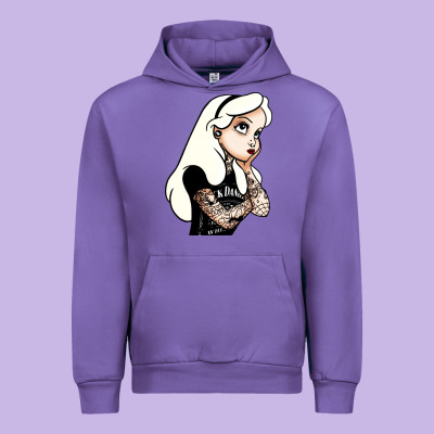 Alice In Wonderland Urban Hoodie Designed By Artisfamous