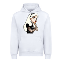 White alice in wonderland Urban Hoodie - artisFamous