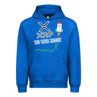 Cobalt xrp to the moon Urban Hoodie - artisFamous
