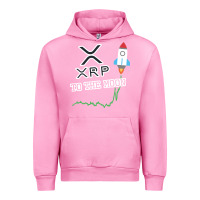 Fuchsia Pink xrp to the moon Urban Hoodie - artisFamous