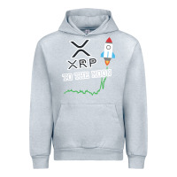 Heather Grey xrp to the moon Urban Hoodie - artisFamous