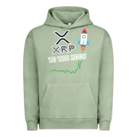 Pigment Oil Green xrp to the moon Urban Hoodie - artisFamous
