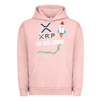Pigment Salmon xrp to the moon Urban Hoodie - artisFamous