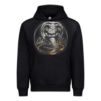Black cobra k.a.i rusted steel snake lo go graphic t shirt Urban Hoodie - artisFamous