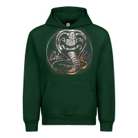 Forest Green cobra k.a.i rusted steel snake lo go graphic t shirt Urban Hoodie - artisFamous