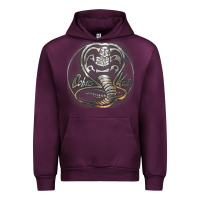 Mauve Wine cobra k.a.i rusted steel snake lo go graphic t shirt Urban Hoodie - artisFamous