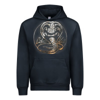 Navy cobra k.a.i rusted steel snake lo go graphic t shirt Urban Hoodie - artisFamous