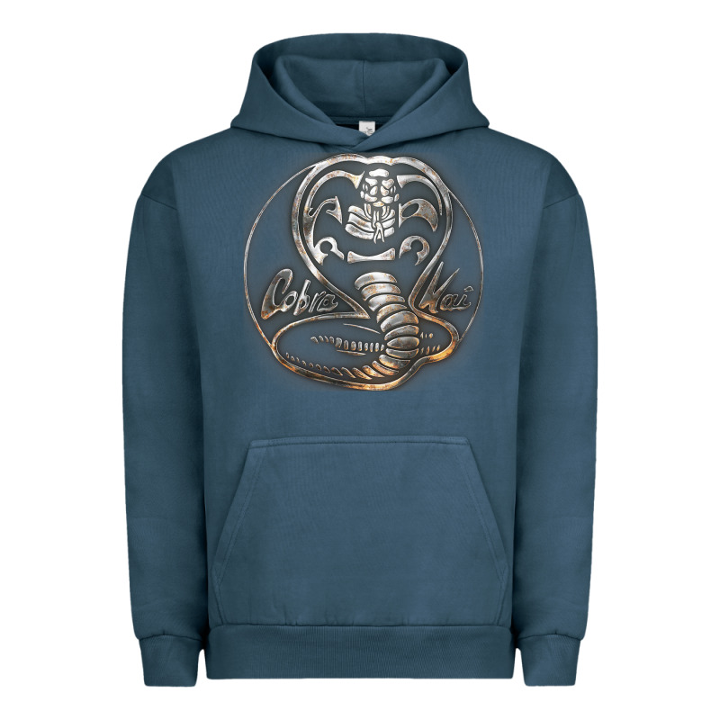 Cobra K.a.i Rusted Steel Snake Lo Go Graphic T Shirt Urban Hoodie by artisFamous | Teevron
