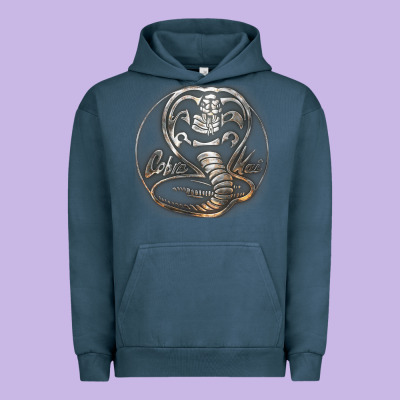 Cobra K.a.i Rusted Steel Snake Lo Go Graphic T Shirt Urban Hoodie Designed By Artisfamous