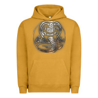Pigment Peanut Butter cobra k.a.i rusted steel snake lo go graphic t shirt Urban Hoodie - artisFamous