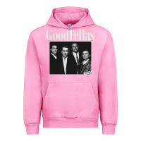 Fuchsia Pink goodfellas retro Urban Hoodie - artisFamous