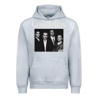 Heather Grey goodfellas retro Urban Hoodie - artisFamous