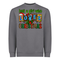 Storm just a girl who loves christmas Heavyweight Sweatshirt - AdoDesignShop