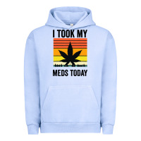 Pigment Grape Ice i took my meds today Urban Hoodie - artisFamous