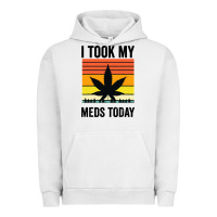 Pigment Lunar Rock i took my meds today Urban Hoodie - artisFamous