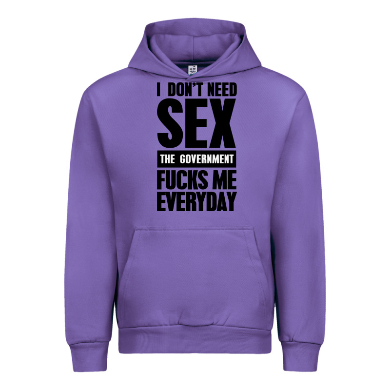 I Don't Need Sex Urban Hoodie by artisFamous | Teevron