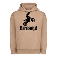 Pigment Burro brraaap funny dirt bike Urban Hoodie - artisFamous