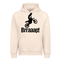 Sandshell brraaap funny dirt bike Urban Hoodie - artisFamous