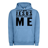 Pigment Pebble Blue christian faith in christ Urban Hoodie - artisFamous