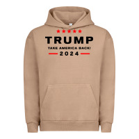 Pigment Burro donald trump 2024 take america Urban Hoodie - artisFamous