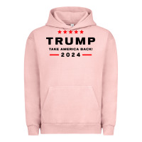 Pigment Salmon donald trump 2024 take america Urban Hoodie - artisFamous