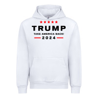 White donald trump 2024 take america Urban Hoodie - artisFamous