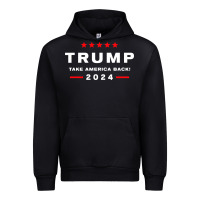 Black donald trump 2024 take america Urban Hoodie - artisFamous