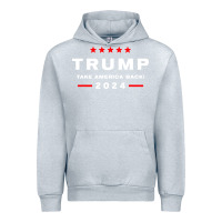 Heather Grey donald trump 2024 take america Urban Hoodie - artisFamous