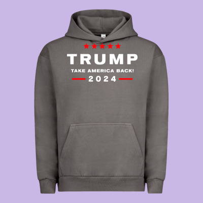 Donald Trump 2024 Take America Urban Hoodie Designed By Artisfamous