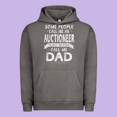 Auctioneer Dad Father's Day Gifts Father Daddy Men T Shirt Urban Hoodie Designed By Artisfamous