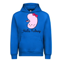 Cobalt hello kidney Urban Hoodie - artisFamous