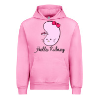 Fuchsia Pink hello kidney Urban Hoodie - artisFamous